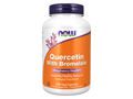 NOW Foods Quercetin 800 mg with Bromelain Vegan Capsules 240 Veg Capsules front bottle view