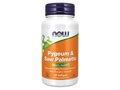 NOW Foods Saw Palmetto and Pygeum Africanum Softgels for Men's Wellness 60 Softgels front bottle view
