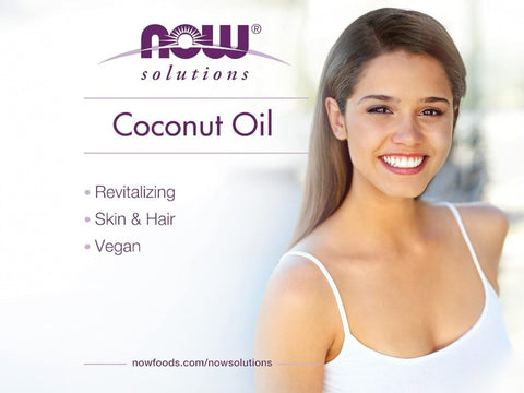 NOW Solutions Fractionated Liquid Coconut Oil