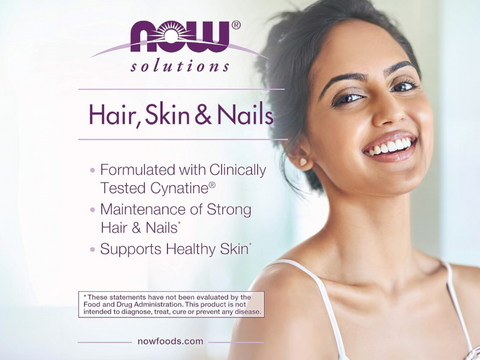 NOW Solutions Hair Skin & Nails Supplement - 90 Capsules