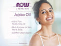 NOW Solutions Pure Jojoba Oil - Lightweight, Non-GMO & Vegan