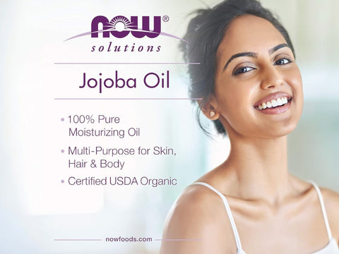 NOW Solutions Pure Jojoba Oil - Lightweight, Non-GMO & Vegan
