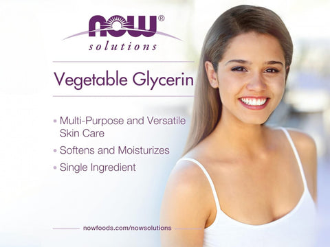 NOW Solutions Vegetable Glycerin - Pure Humectant & Moisturizer