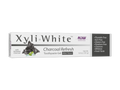 NOW Solutions Xyliwhite Charcoal Toothpaste Gel box, 181g, on white background.