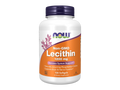 NOW Foods Soy Lecithin 1200 mg Softgels Non-GMO 100 Softgels front bottle view