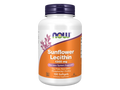 NOW Foods Sunflower Lecithin Softgels 1200 mg with Phosphatidyl Choline 100 Softgels front bottle view