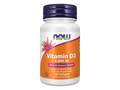 NOW Foods Vitamin D3 2000 IU Softgels 120 Softgels front bottle view