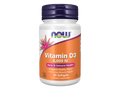 NOW Foods Vitamin D3 2000 IU Softgels 30 Softgels front bottle view