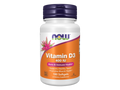 NOW Foods Vitamin D3 400 IU Softgels 180 Softgels front bottle view