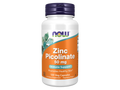 NOW Foods Zinc Picolinate 50 mg Essential Mineral Supplement Veg Capsules 120 Veg Capsules front bottle view
