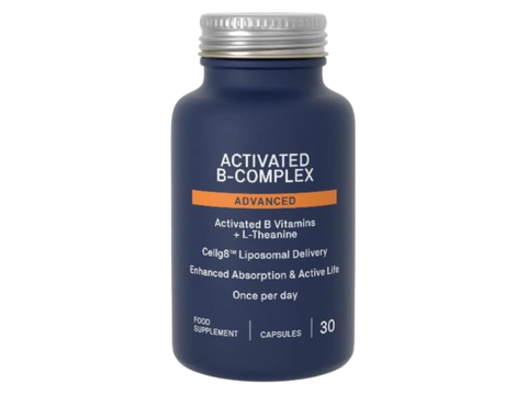 Natroceutics Activated B-Complex Advanced with L-Theanine 30 Capsules front view bottle only