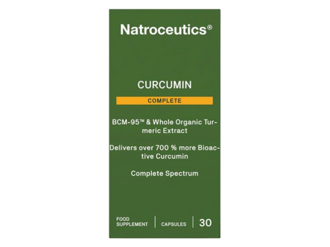 Natroceutics Curcumin Complete 30 Capsules front view box only