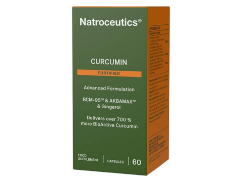 Natroceutics Curcumin Fortified 60 Capsules front view box only