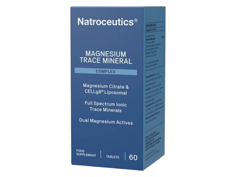 Natroceutics Magnesium Trace Mineral Complex 60 Capsules front view box only
