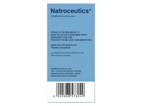 Natroceutics Magnesium Trace Mineral Complex 60 Capsules packaging demographics and product information panel