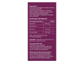 Natroceutics Quercetin Bioactive with Quercefit 60 Capsules back view of box with product information