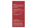 Natroceutics Saffron Bioactive 30 Capsules back view of box with product information