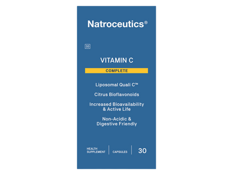 Natroceutics Vitamin C Complete 30 Capsules front view box only