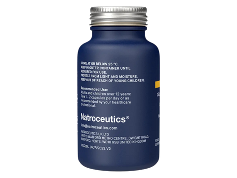 Natroceutics Vitamin C Complete 30 Capsules back view bottle only