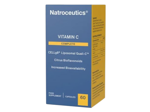 Natroceutics Vitamin C Complete 60 Capsules front view box only