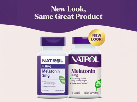 Natrol Biotin 10,000mcg Supplement with Vitamin B7 - 100 Tablets. Old & new packaging.
