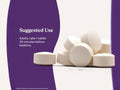 How to Use: Single Natrol Melatonin tablet, evening supplement example.