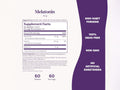 Ingredients and directions for Natrol 3mg Melatonin adult supplement.