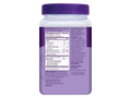 Back: Nutritional info & directions for Natrol Sleep & Restore Gummies.