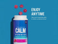 Natural Vitality CALM Magnesium Gummies 330mg Raspberry Lemon Supplement Bottle Alternate View 60 Gummies