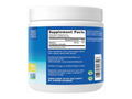 Natural Vitality CALM Magnesium Drink Mix Sweet Lemon Flavour Supplement Facts & barcode Label 226g Powder