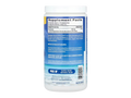 Natural Vitality CALM Magnesium Drink Mix Sweet Lemon Flavour Supplement Facts & barcode Label 453g Powder