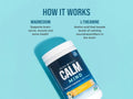 Natural Vitality Calm Mind Magnesium plus L-Theanine Drink Mix Honey Vanilla Lifestyle Image Supports Calm Mind and Relaxation 168g Powder