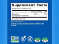 Natural Vitality CALM Magnesium Drink Mix Original Unflavoured Supplement Facts Label 113g Powder