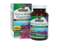 Nature's Answer Marine Based Magnesium Plant-Based Capsules 90 count front bottle & box label