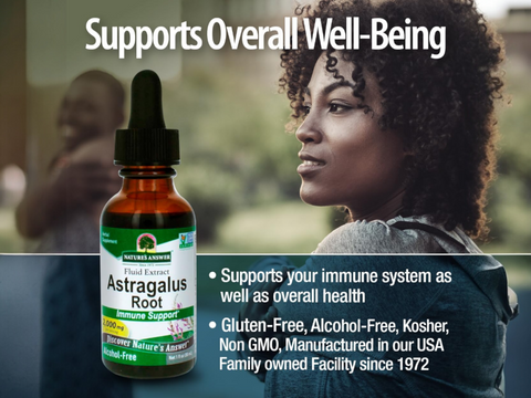Nature's Answer Alcohol-Free Astragalus Root Extract - 30ml