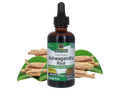 Nature’s Answer Ashwagandha root alcohol-free liquid extract 60ml bottle front label