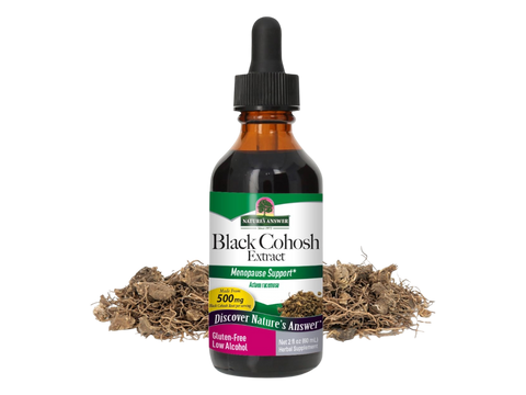 Nature's Answer Black Cohosh Root Extract 30ml liquid herbal supplement front label