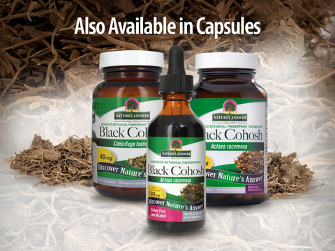 Nature's Answer Black Cohosh Extract Low Alcohol - 30ml & other variants