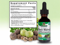 Nature’s Answer Black Walnut Wormwood supplement facts 30ml bottle