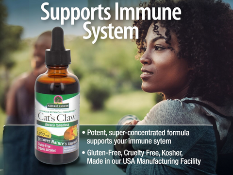 Nature’s Answer Cat’s Claw Inner Bark Herbal Extract – 60ml