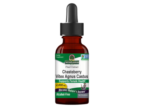 Nature’s Answer Chasteberry Liquid Extract 30ml front label bottle