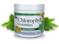 Nature’s Answer Chlorophyll gummies peppermint flavour 60 count tub front view on a white background