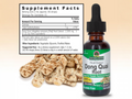 Nature’s Answer Dong Quai Root Extract alcohol-free 30ml supplement facts back label