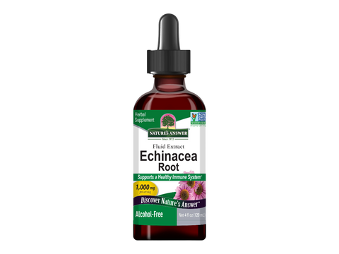 alcohol free liquid extract 1000mg 120ml bottle front view on a white background