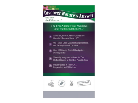 Nature’s Answer Echinacea & Goldenseal Vegetarian Capsules – 60 Count