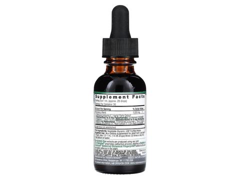 Nature’s Answer Echinacea & Goldenseal Liquid Extract 30ml bottle supplement facts label