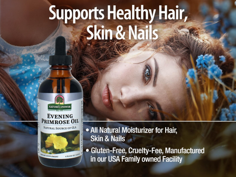 Nature's Answer Evening Primrose Oil Liquid with GLA - 120ml