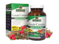 Nature’s Answer Female Complex vegetarian capsules 90 count bottle & box front view on a white background