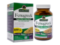 Nature’s Answer Fenugreek Seed vegetarian capsules 90 count bottle & box front view
