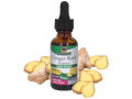 Nature’s Answer Ginger Root Liquid Extract with Organic Alcohol 30ml bottle front view with ginger